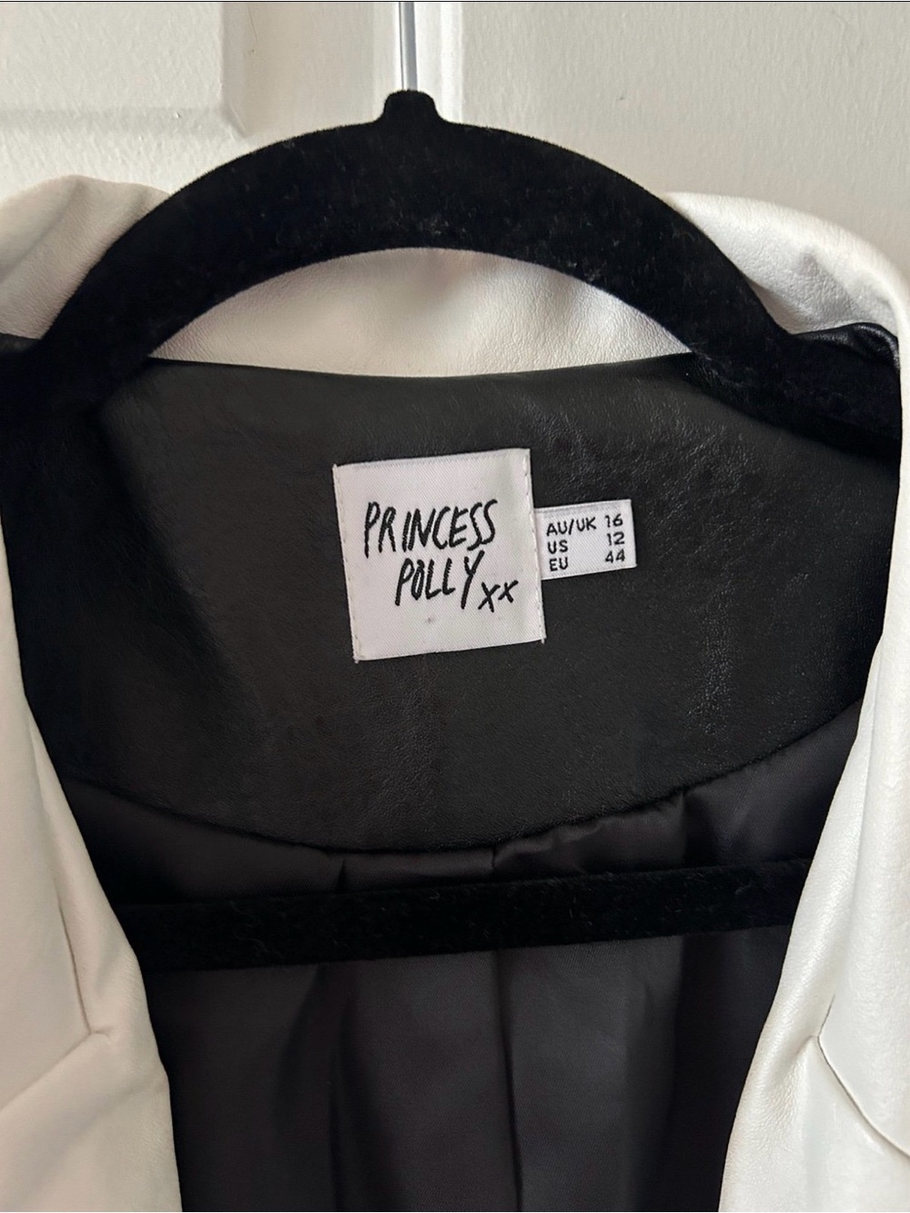 Princess Polly Black and White Checkerboard Blazer - Picture 7 of 7